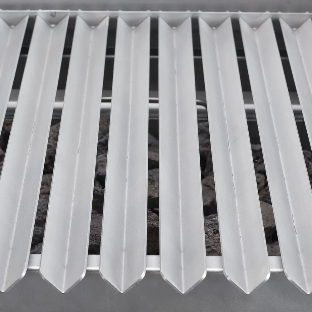 Gril à gaz à pierres de lave, grille en forme de V, 16 kW, G30 (9733030)